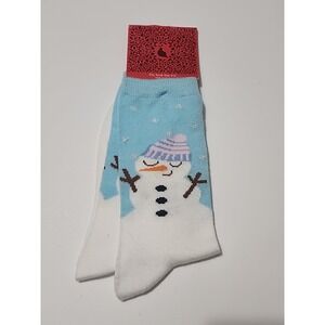Kohl's Women's Size 9-11‎ Snowman Novelty Holiday Cozy Socks NWT
